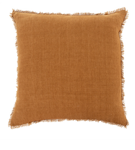 1-3364 24x24 Lina Linen Pillow, Anise