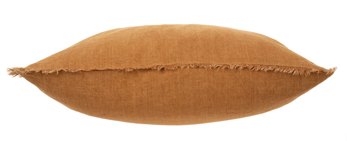 1-3364 24x24 Lina Linen Pillow, Anise