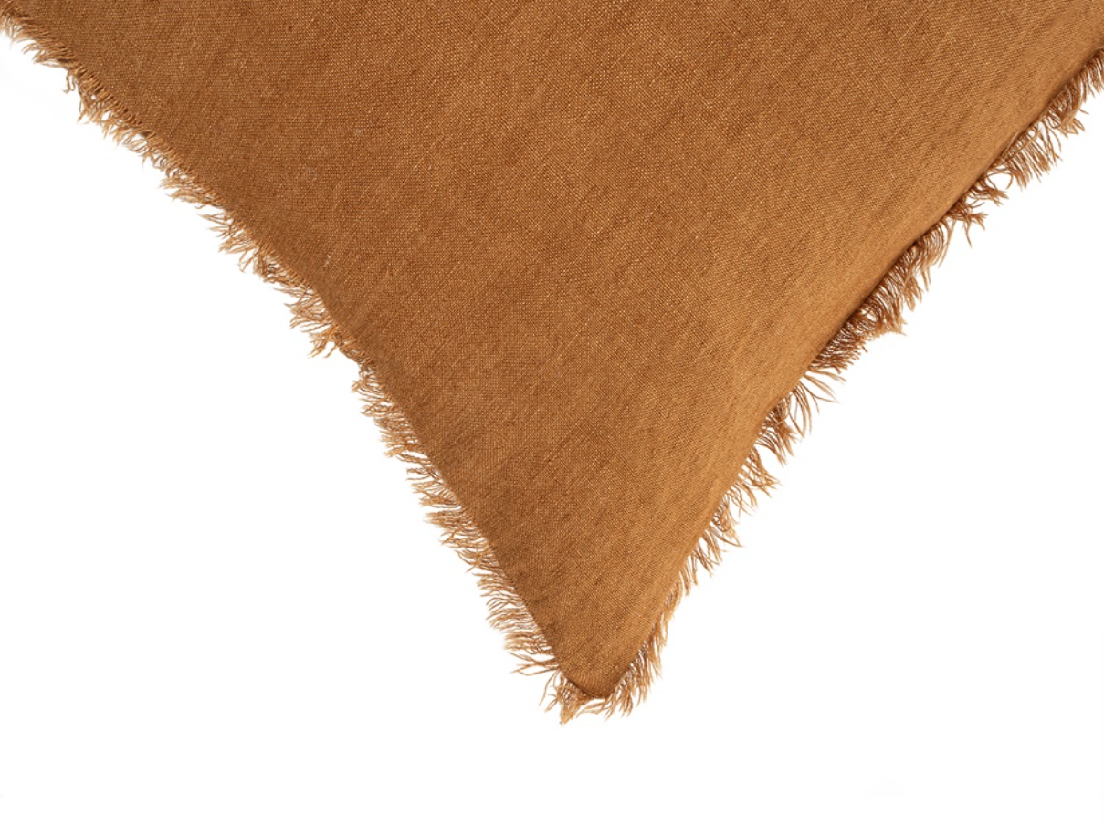 1-3364 24x24 Lina Linen Pillow, Anise