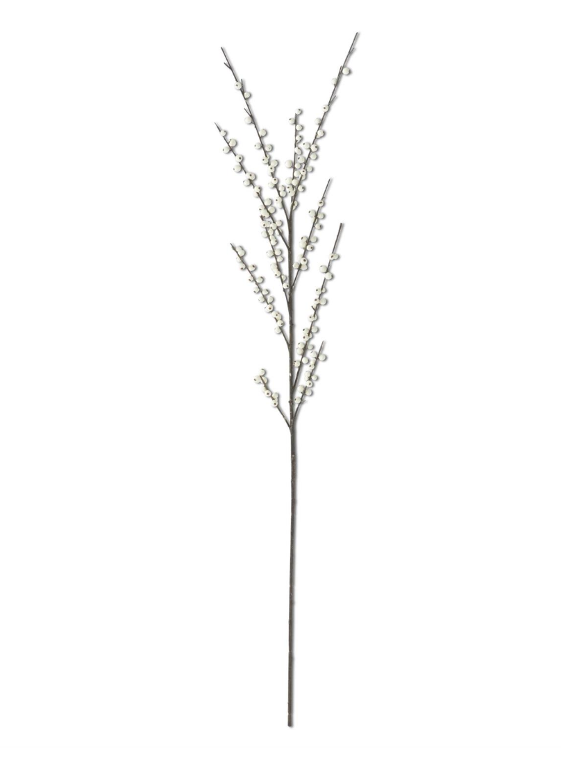 55582A-WH 47" White Berry Branch