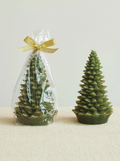 XS4591 7" Tree Shaped Candles, Evergreen
