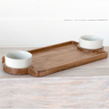 PDSEL04 22" Chip & Dip Server w/Bowl