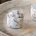 PDCI03 Marble container with Spoon