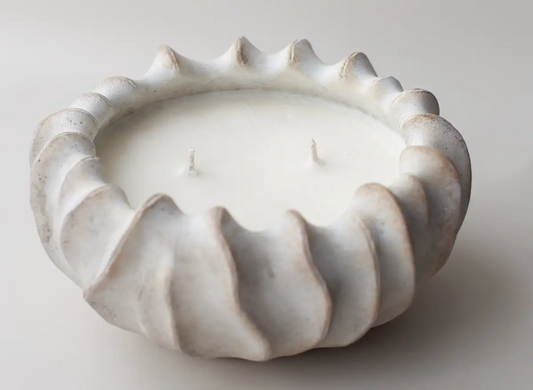Textured Bowl Candle Santal