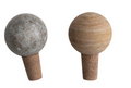 DF8028A Marble & Cork Bottle Stopper, 2 colors