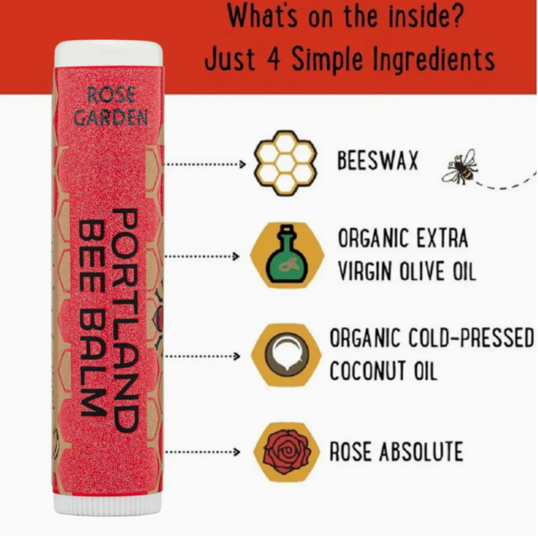 Lip Balm: Rose- Garder