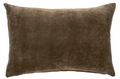 1-2524 16x24  Vera Velvet Pillow Carob