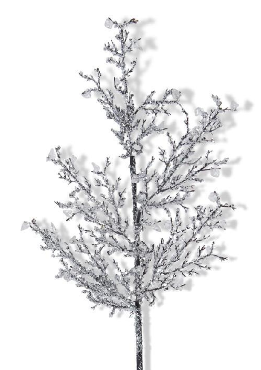 50813A 36" Iced Crystal Stem