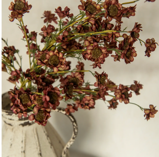 G233382 30" Maroon Mini Daisy Spray