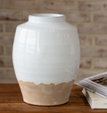 PDZA58 White Bouquet Vase
