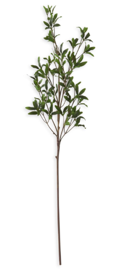 19370A 34" Green Leaf Foliage Spray