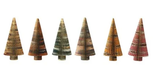 XS7793A Paper Folding Honeycomb Tree, 6 styles
