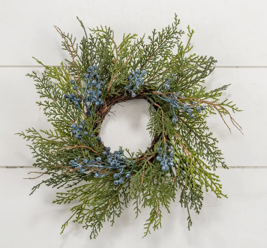 G201830  12" Cedar & Berries Candle Ring