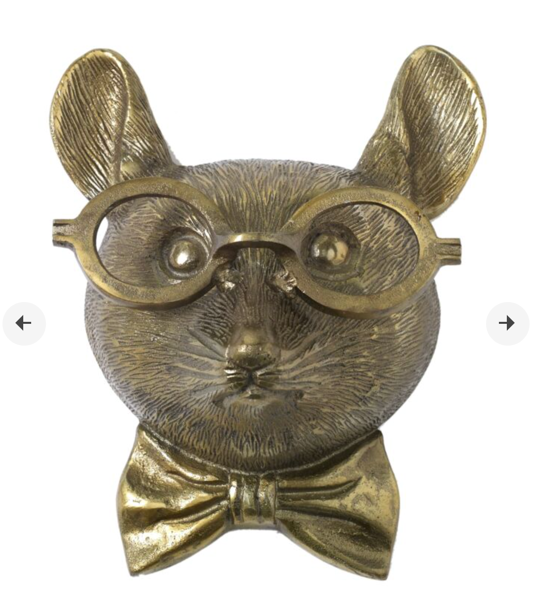 75102 Classy Animal Wall Mount, Louie