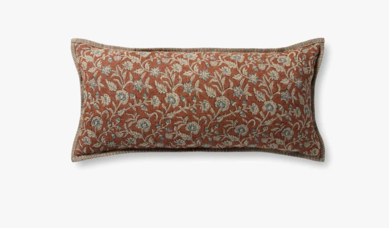 PLL0164 Brick Multi 12x27 Pillow