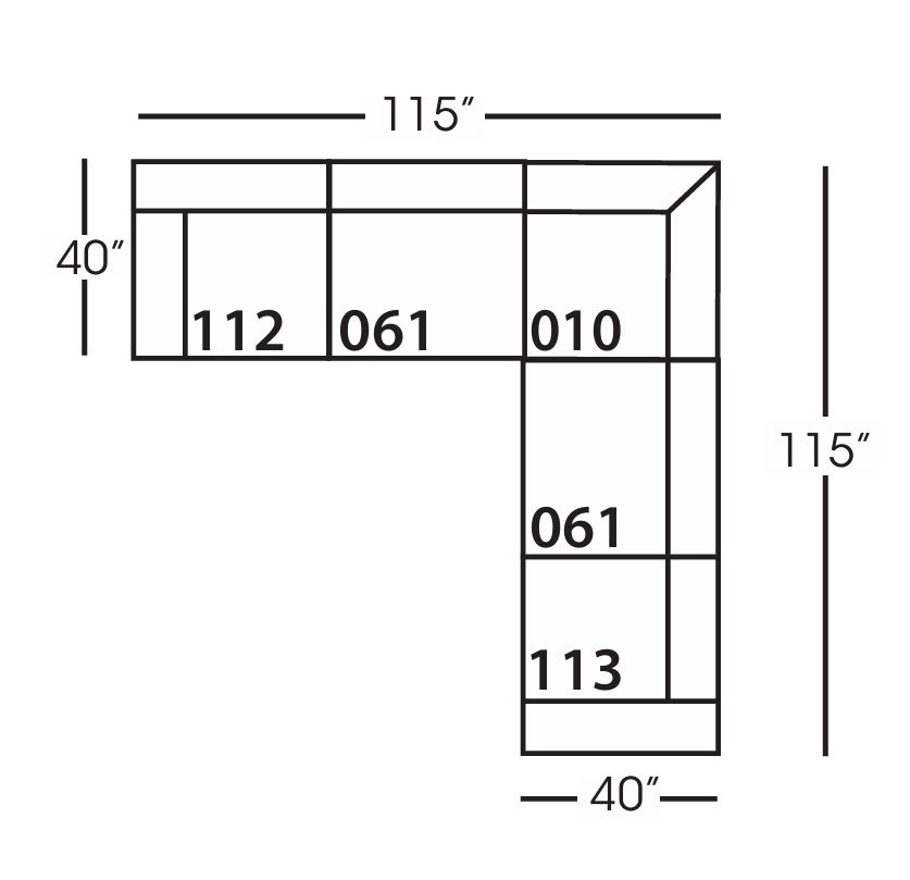 Asher Modular Sectional in 23647-34
