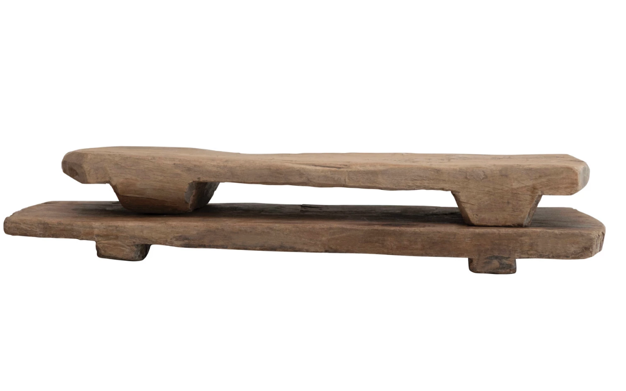 DF2318 Found Wood Board, Rock Finish
