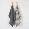 RHTP25043 Set o 2 Waffle Tea Towels, Charcoal