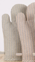 RHOG25308 Green Seersucker Oven Glove