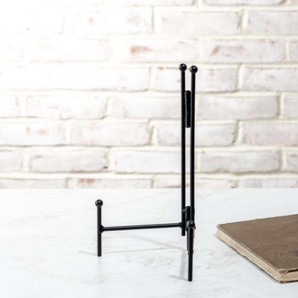 PDEN19 10.25" Black Straight Back Easel