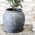PDCP44 11.8" Black Line Planter