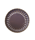 DG1126 8" Stoneware Fluted Plate, Plum