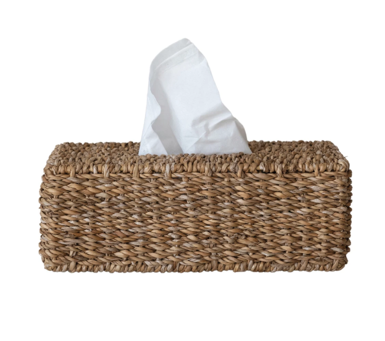 DF9963 Hand Woven Seagrass Tissue Box