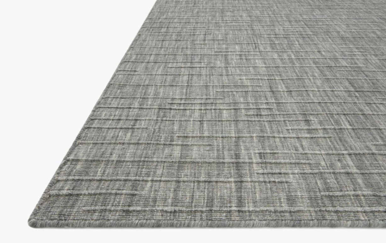 8x10 Brooks 01 Grey Rug