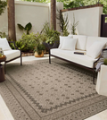 8x10 Providence 06 Charcoal & Dove Rug