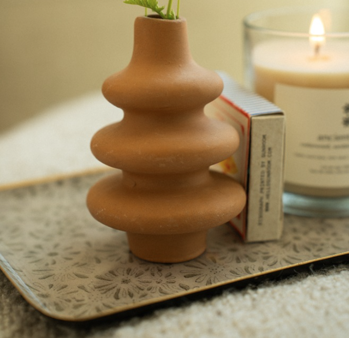 01-9215 Kalyani Decorative Tray, Large