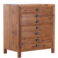 84224N Small Natural Apothecary Chest