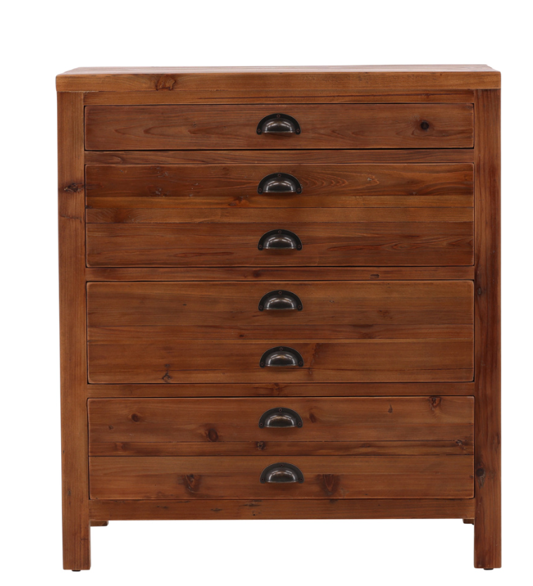 84224N Small Natural Apothecary Chest