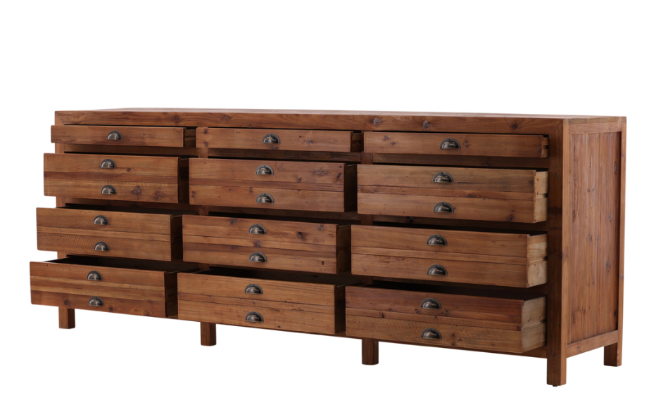 84223N Natural Apothecary Chest