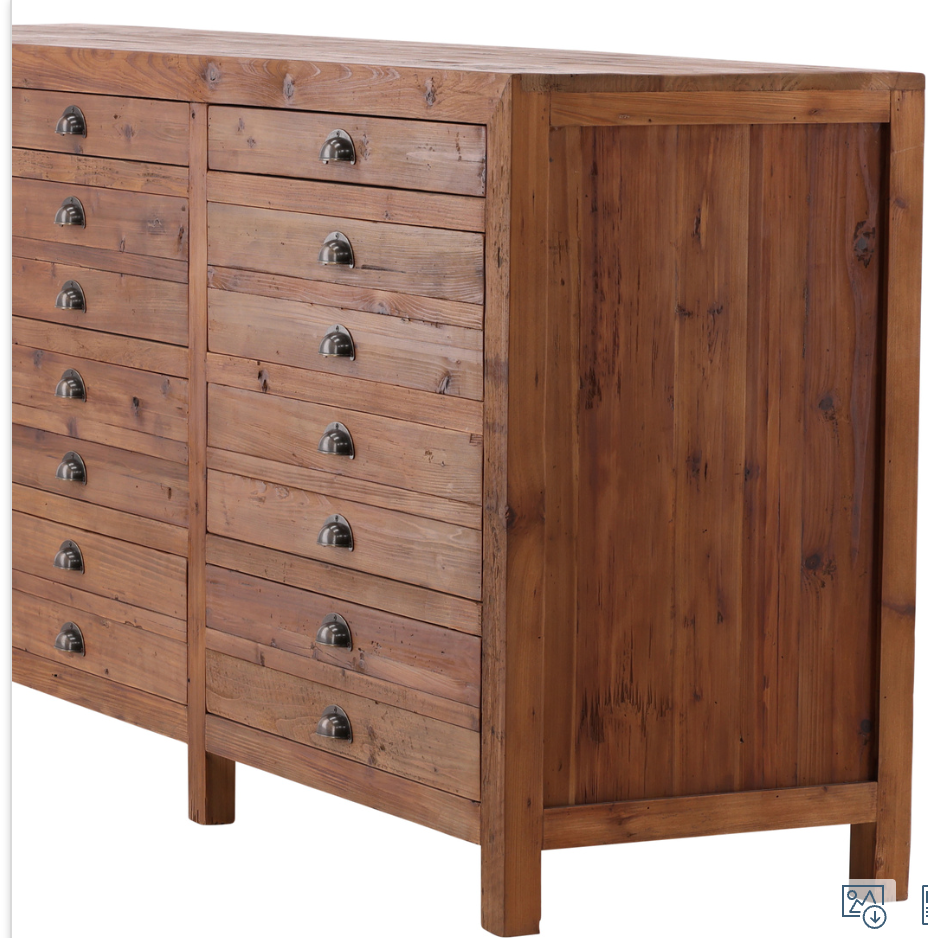84223N Natural Apothecary Chest