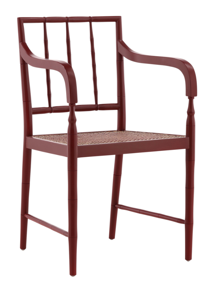 13349AB Red Reynolds Arm Chair