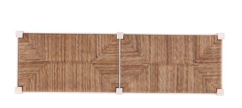51660LT Cream Reed Bench