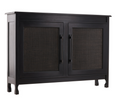 32101AB77 Black Dalia Cabinet