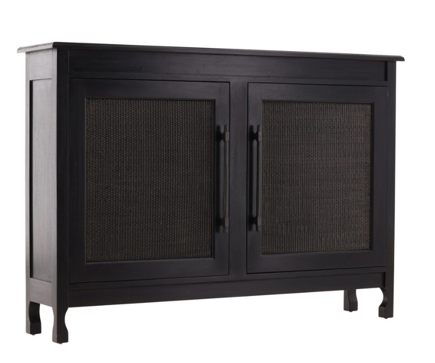 32101AB77 Black Dalia Cabinet