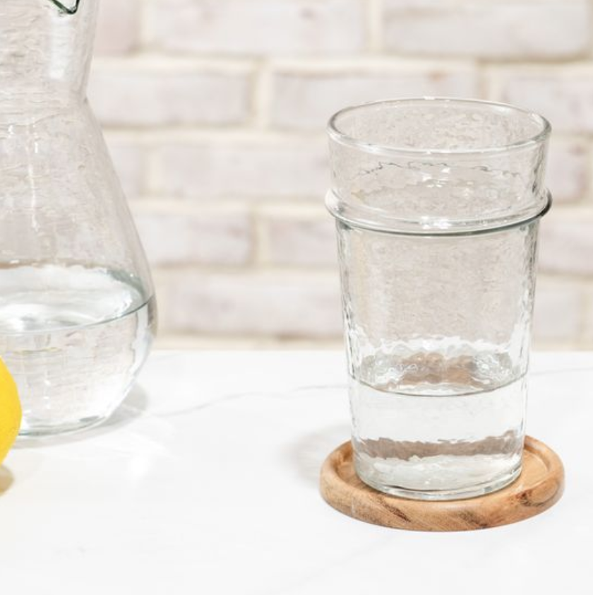 PDGE006 6.1" Clear Drinking Glass