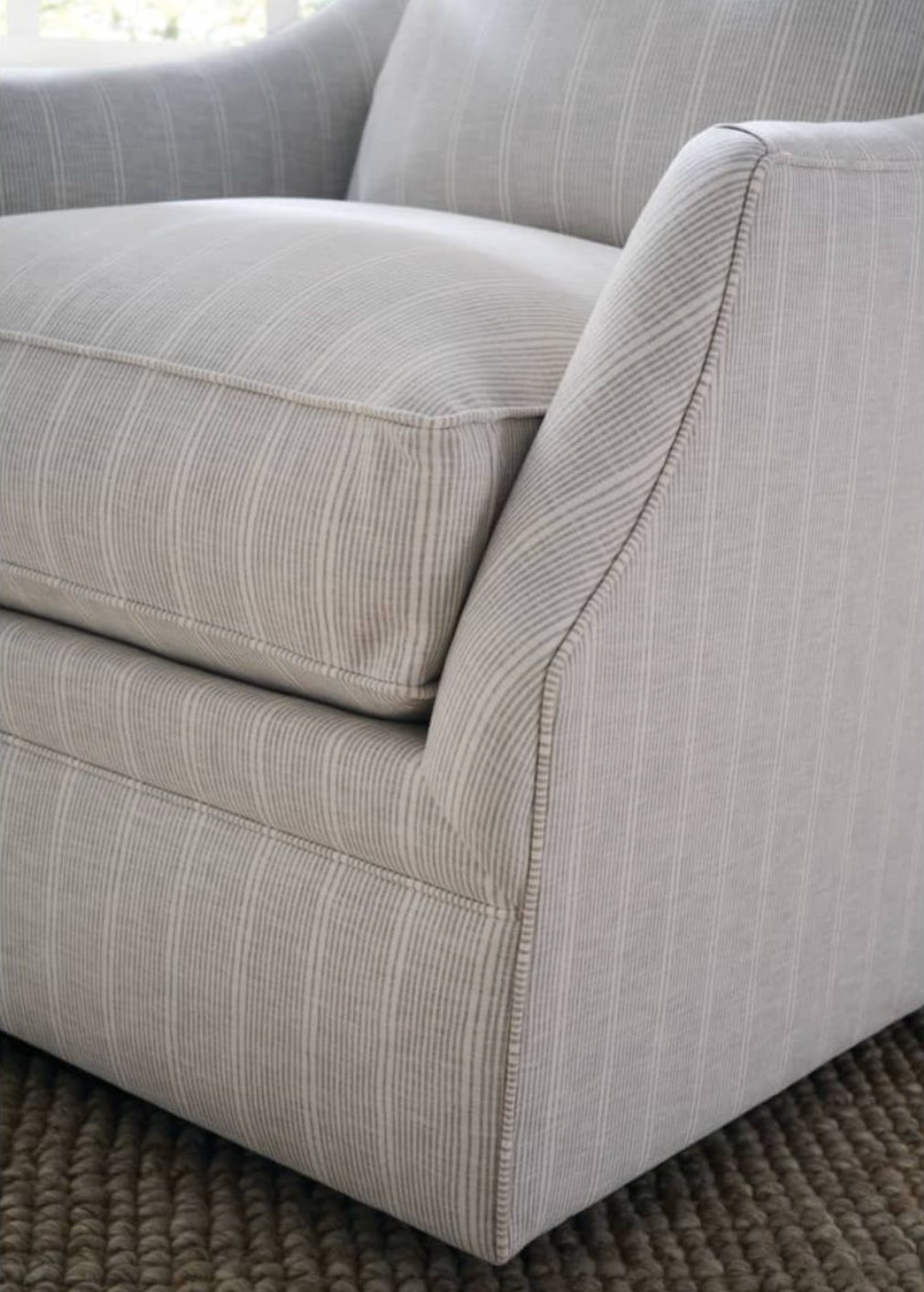 Quick Ship Kara Swivel Glide Chair