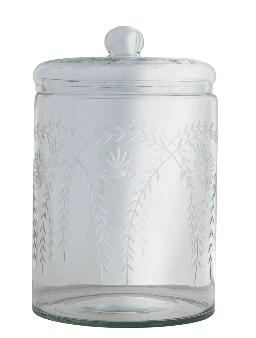 DG1595 7 1/4 Quart Hand Blown Glass Jar