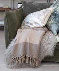 AH3496 Woven Recycled Cotton Blend Throw
