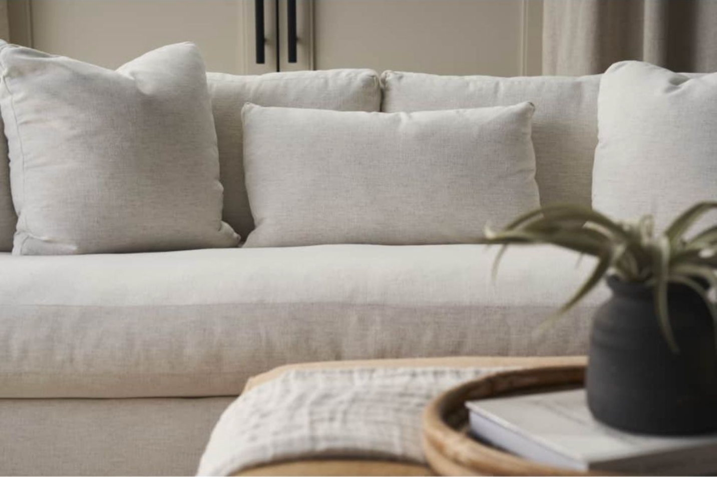 Quick Ship Bristol Sofa in Nomad Snow