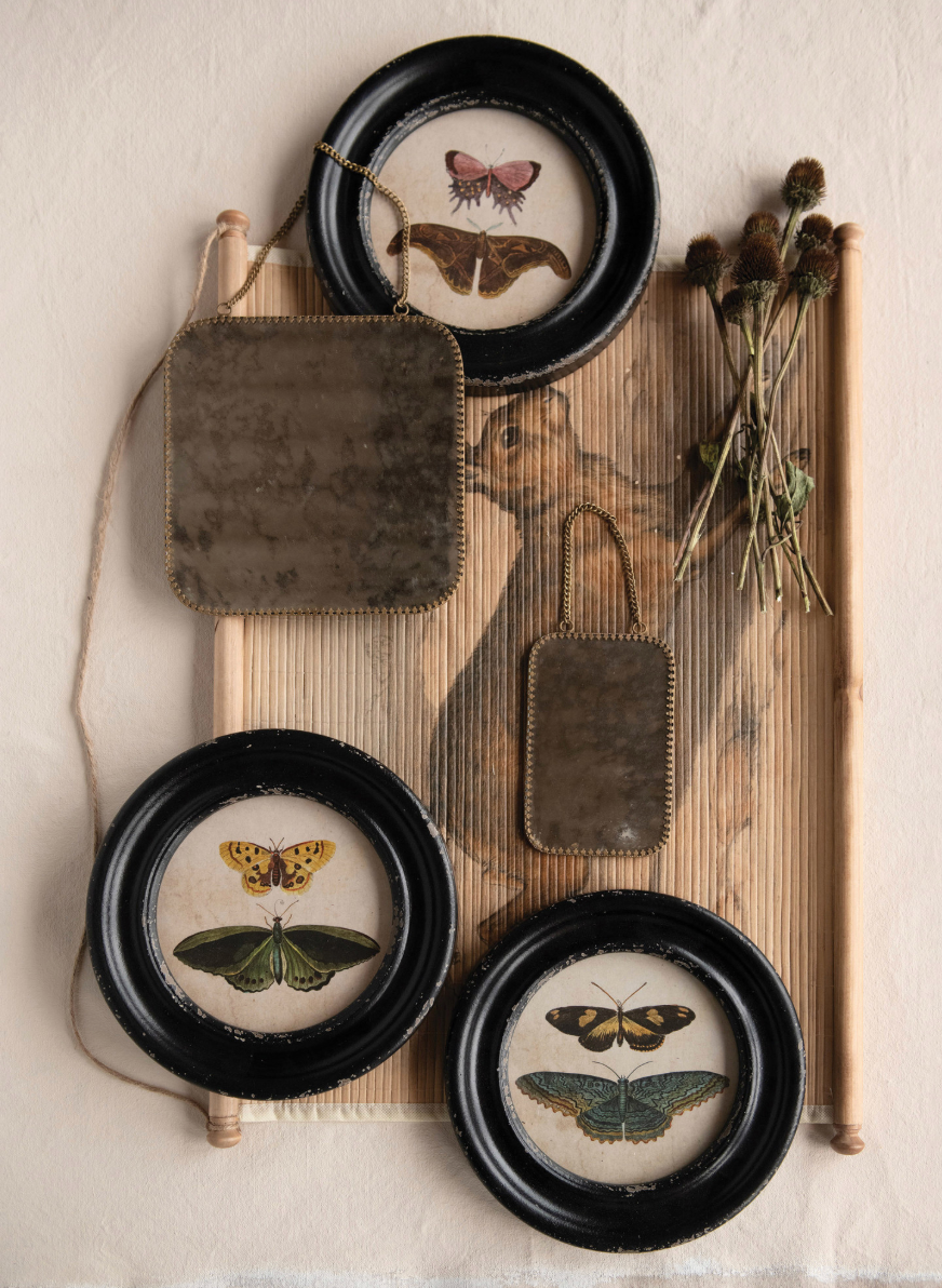DF4073A Framed Wall Décor Moths