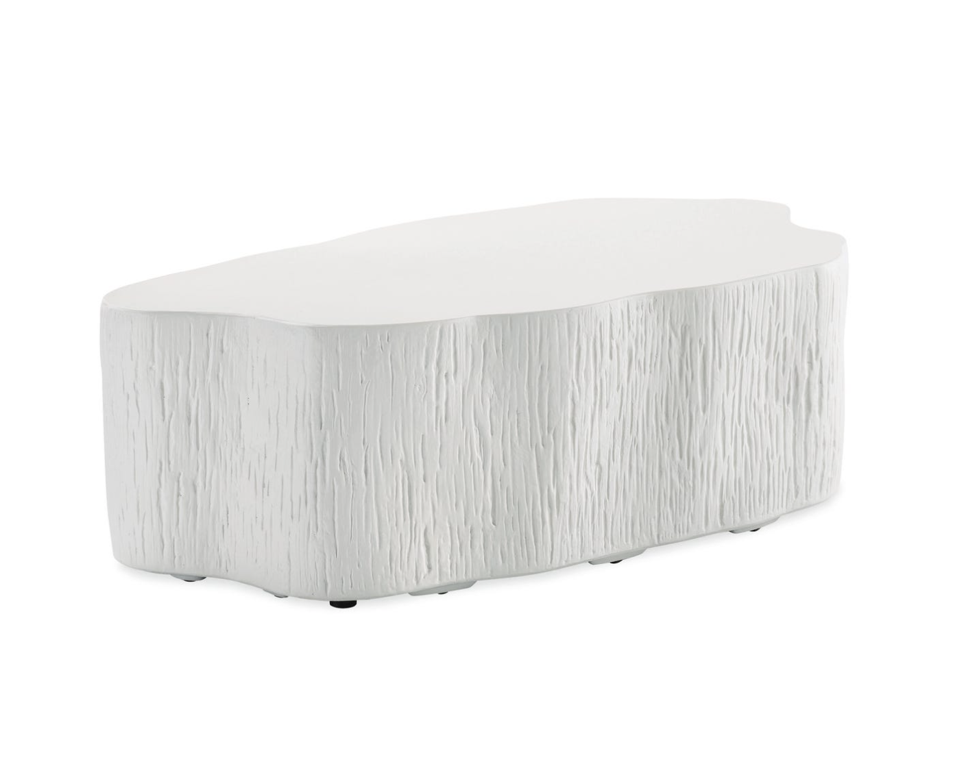 SW6203-TTCT Wood Texture Coffee Table in Bone