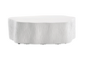 SW6203-TTCT Wood Texture Coffee Table in Bone