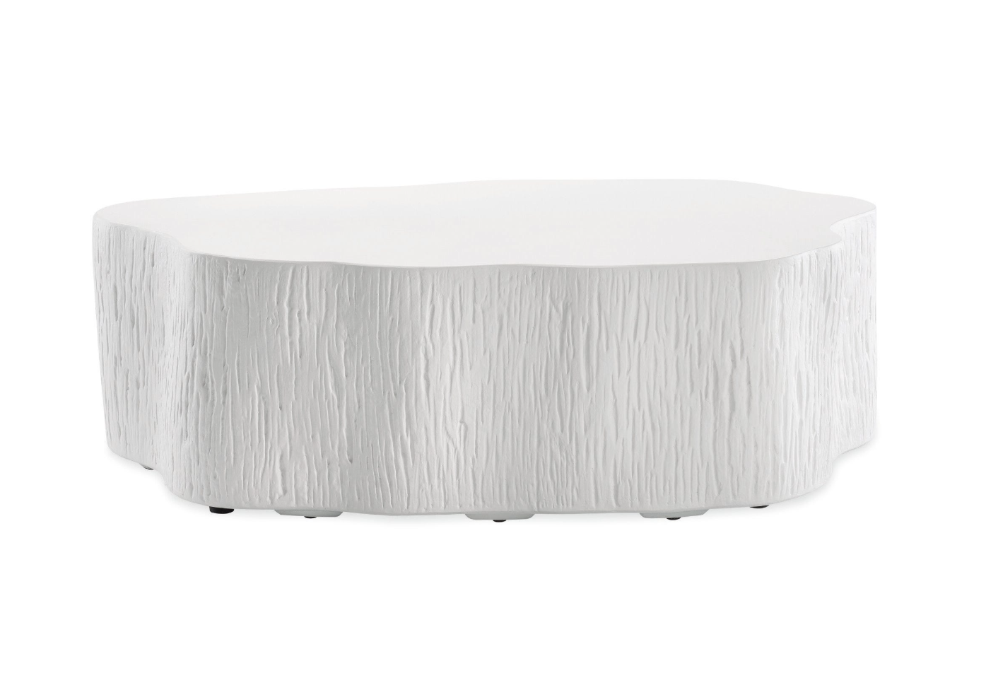 SW6203-TTCT Wood Texture Coffee Table in Bone