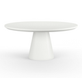 SW6203-BRDT63 63" Pedstal Dining Table in Bone