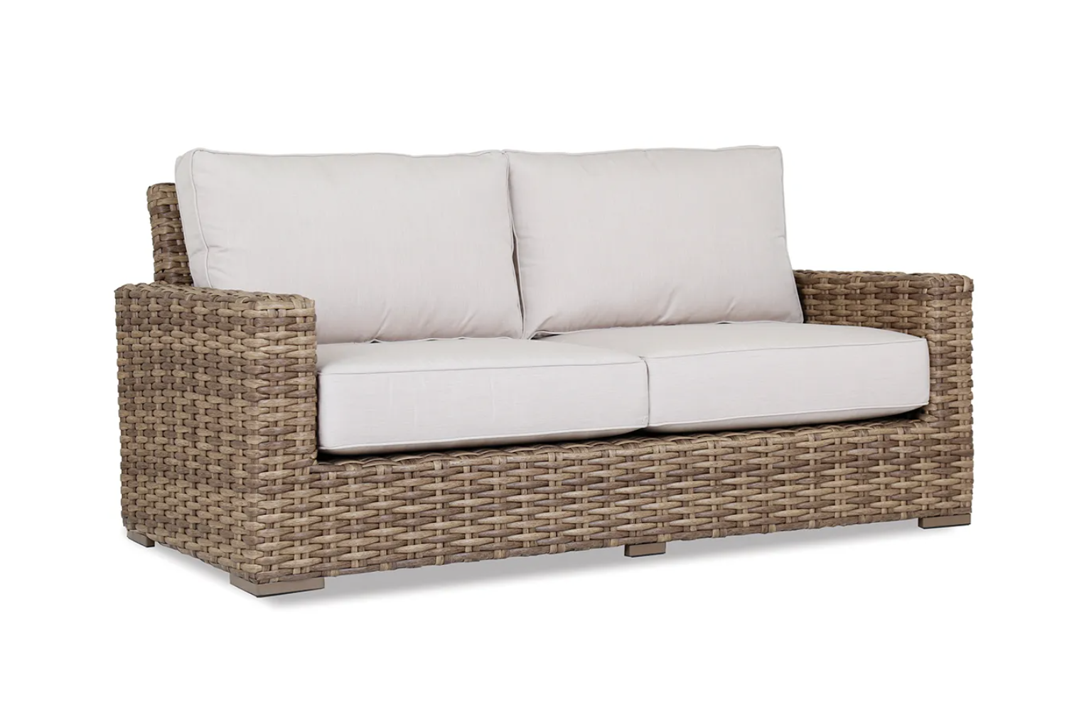 SW1701-22-FLAX-STKIT Havana Loveseat Sofa