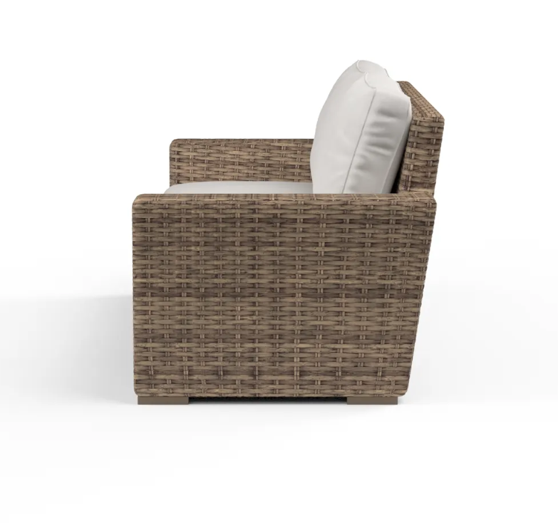 SW1701-22-FLAX-STKIT Havana Loveseat Sofa